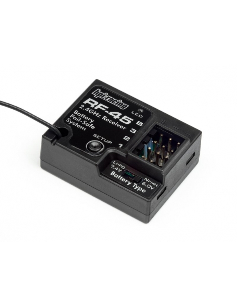 105422 - HPI RF-45 RECEIVER (2.4GHZ/3CH)