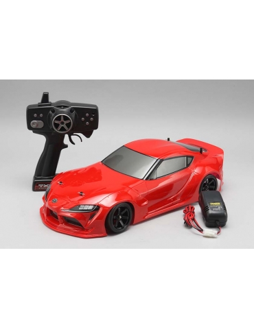 „Yokomo Drift“ paketas RWD GR Supra Body (Red) RTR pilnas komplektas