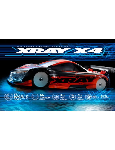 XRAY X4'23 - Alu Flex Edition - 1/10 Luxury Electric TC