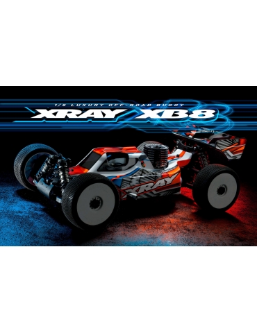 XRAY XB8'22 - 1/8 Luxury Nitro Off-Road Car