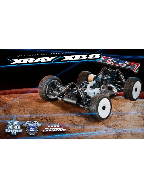 XRAY XB8'22 - 1/8 Luxury Nitro Off-Road Car