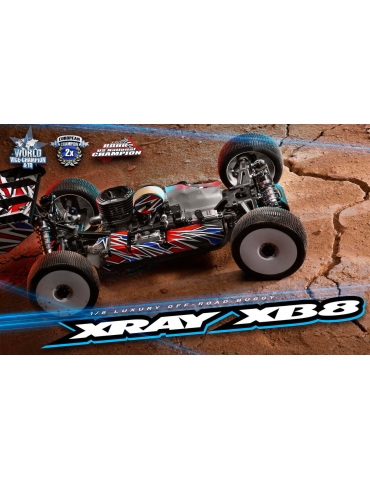 XRAY XB8'22 - 1/8 Luxury Nitro Off-Road Car