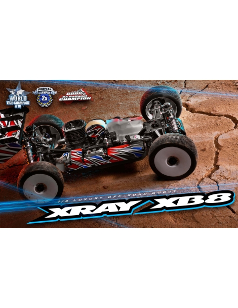 XRAY XB8'22 - 1/8 Luxury Nitro Off-Road Car