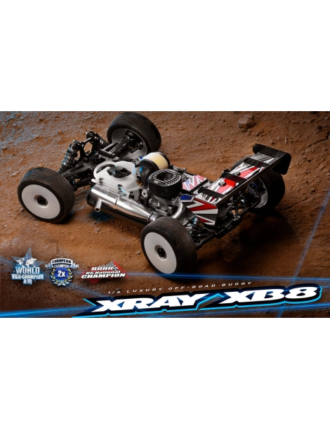 XRAY XB8'22 - 1/8 Luxury Nitro Off-Road Car