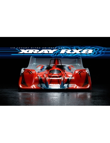 XRAY RX8'23 - 1/8 Luxury Nitro On-Road Car