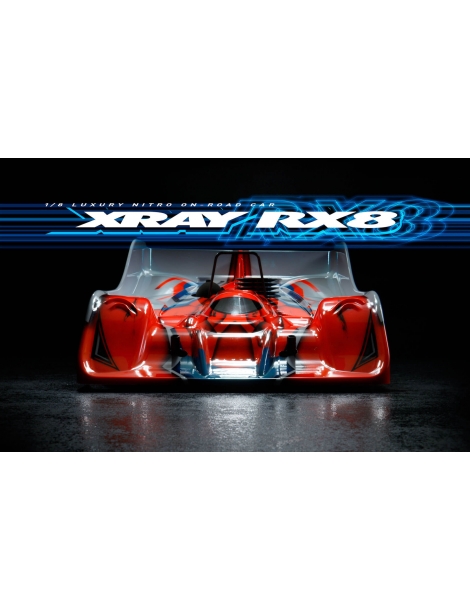 XRAY RX8'23 - 1/8 Luxury Nitro On-Road Car