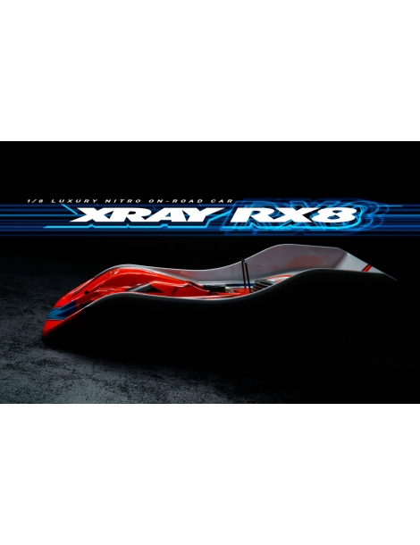 XRAY RX8'23 - 1/8 Luxury Nitro On-Road Car