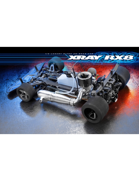 XRAY RX8'23 - 1/8 Luxury Nitro On-Road Car