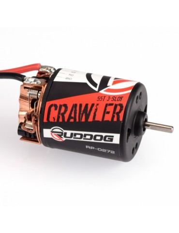 RUDDOG Crawler 55T 3-Slot Brushed Motor