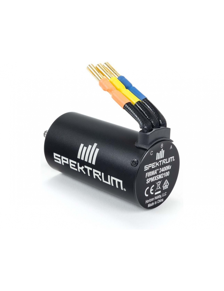 Spektrum Firma 3668 2400Kv 4-Pole Brushless Motor: 5mm