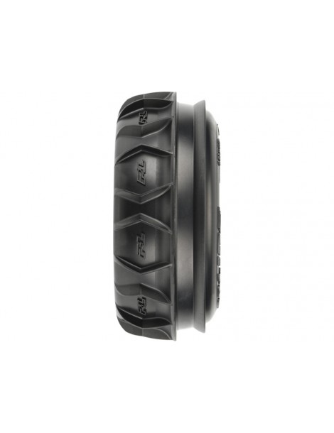 Pro-Line Wheels 2.2/3.0", Dumont Paddle/Rib SC Tire, Raid H12 Wheel (2)