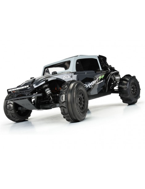 Pro-Line Wheels 2.2/3.0", Dumont Paddle/Rib SC Tire, Raid H12 Wheel (2)