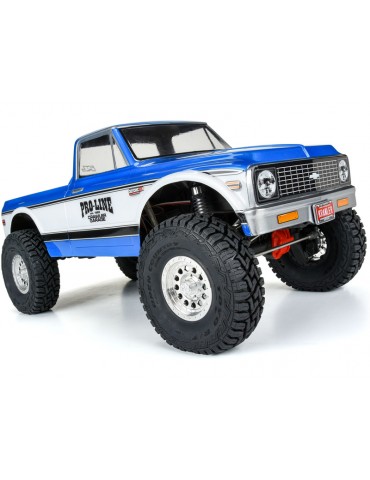 Pro-Line Body 1/10 1972 Chevrolet K-10 Clear Body 12.3" Wheelbase Crawlers