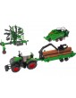 Bburago Fendt 1050 Vario with accessories (gift set)