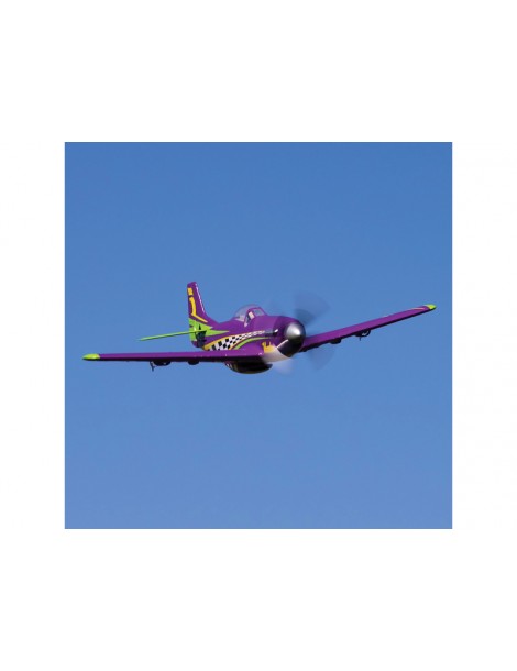 E-flite P-51D Voodoo 0.44m SAFE Select BNF Basic