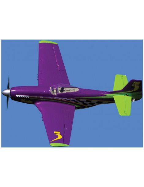 E-flite P-51D Voodoo 0.44m SAFE Select BNF Basic