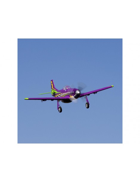 E-flite P-51D Voodoo 0.44m SAFE Select BNF Basic