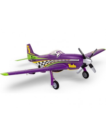 E-flite P-51D Voodoo 0.44m SAFE Select BNF Basic