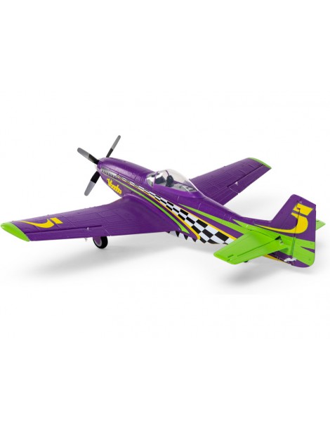 E-flite P-51D Voodoo 0.44m SAFE Select BNF Basic