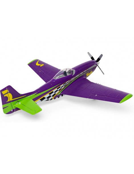 E-flite P-51D Voodoo 0.44m SAFE Select BNF Basic