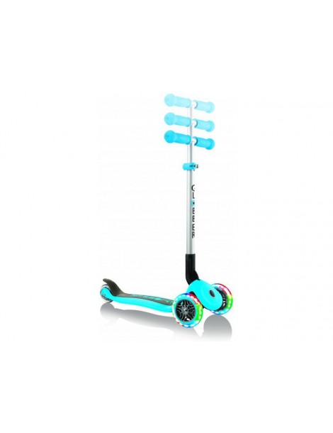 Globber - Scooter Primo Foldable Lights Lime Green