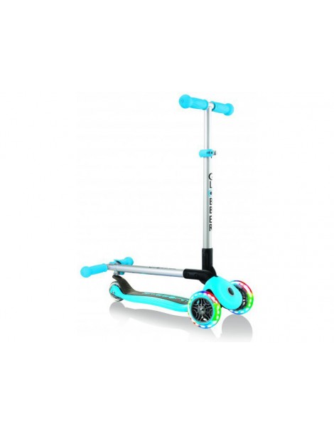 Globber - Scooter Primo Foldable Lights Lime Green