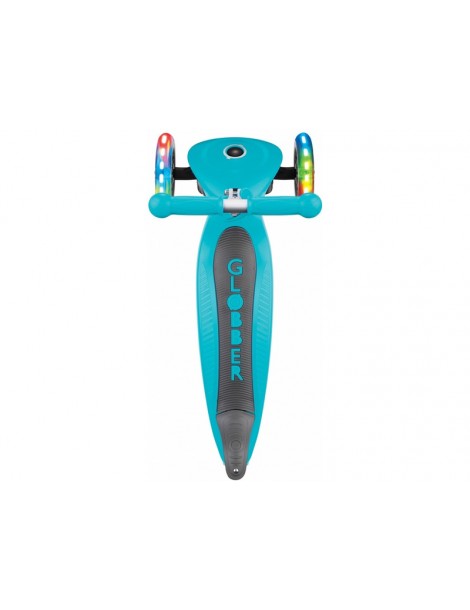 Globber - Scooter Primo Foldable Lights Lime Green