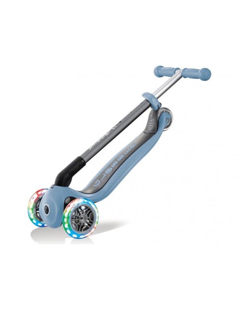 Globber - Scooter Primo Foldable Lights Lime Green