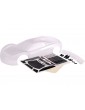 Traxxas Body, XO-1 (clear, requires painting) / decals