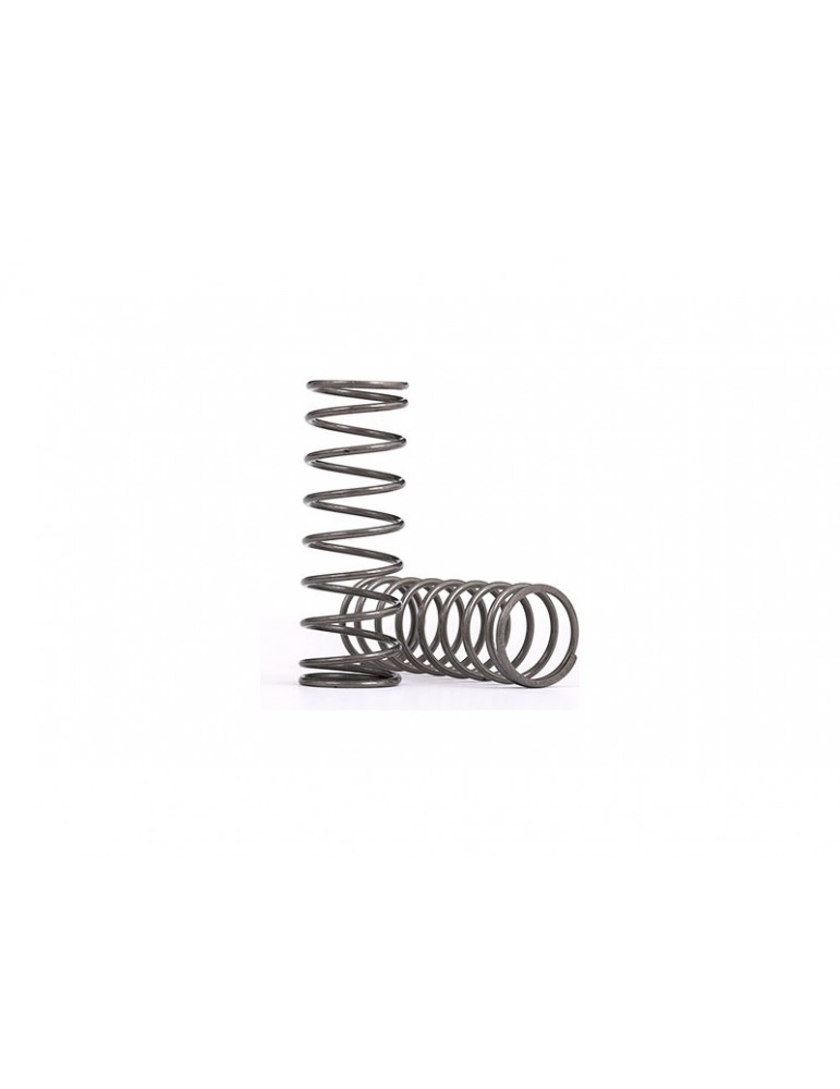 Traxxas Springs, shock, medium (natural finish) (GTX) (2.599 rate, white stripe) (2)