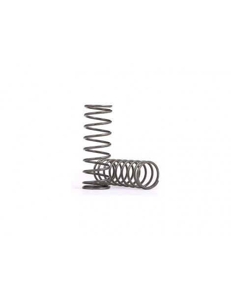 Traxxas Springs, shock, medium (natural finish) (GTX) (2.599 rate, white stripe) (2)