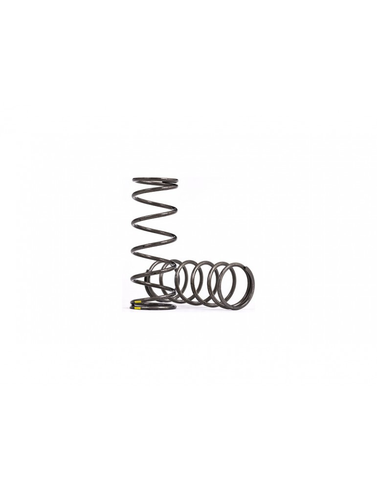 Traxxas Springs, shock, medium (natural finish) (GTX) (5.543 rate, yellow stripe) (2)