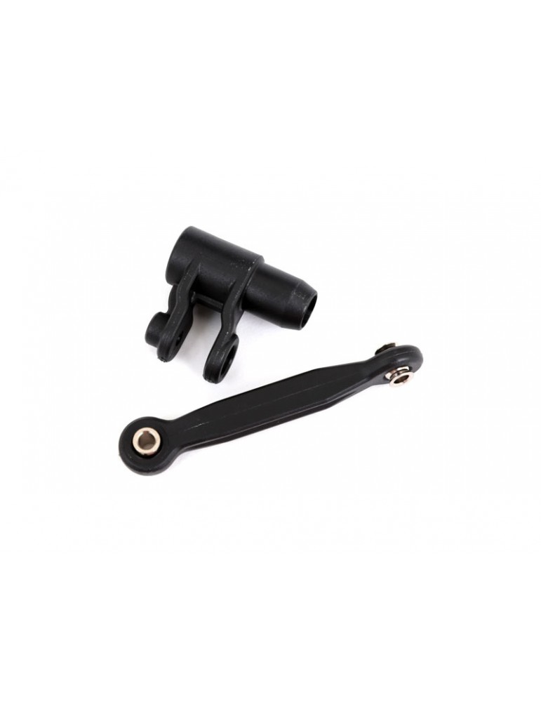 Traxxas Servo horn, steering/ linkage, steering (48mm, assembled with pivot balls)