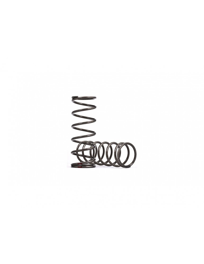 Traxxas Springs, shock, medium (natural finish) (GTX) (5.059 rate, red stripe) (2)