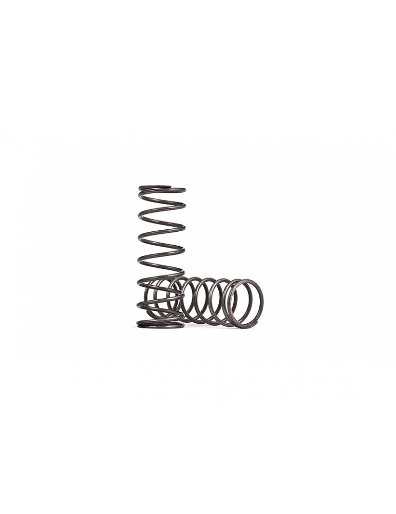 Traxxas Springs, shock, medium (natural finish) (GTX) (3.445 rate, tan stripe) (2)