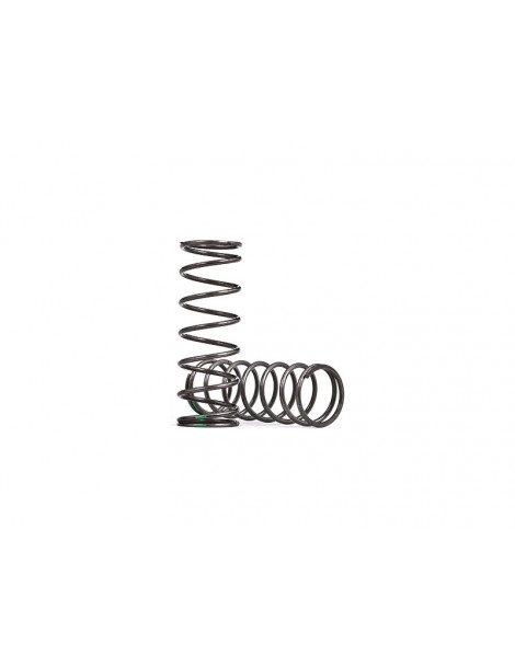Traxxas Springs, shock, medium (natural finish) (GTX) (3.141 rate, green stripe) (2)