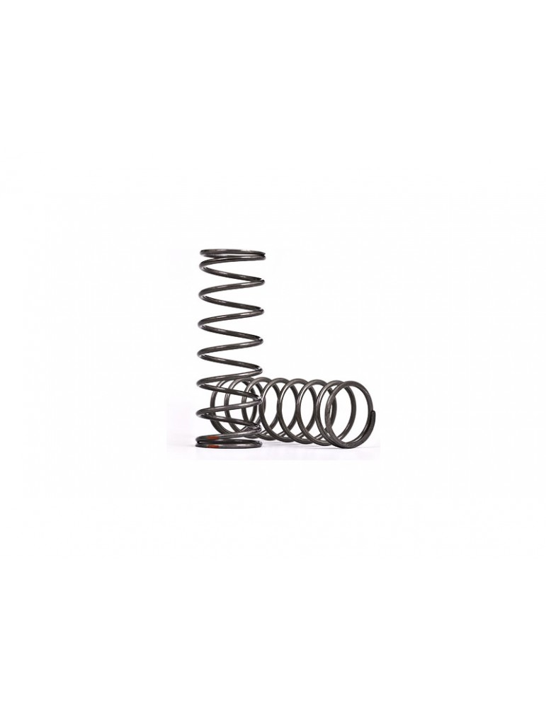 Traxxas Springs, shock, medium (natural finish) (GTX) (2.899 rate, orange stripe) (2)