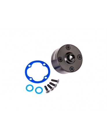 Traxxas Carrier, differential (aluminum, dark titanium-anodized)