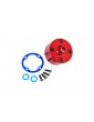 Traxxas Carrier, differential (aluminum, red-anodized)