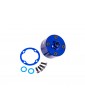 Traxxas Carrier, differential (aluminum, blue-anodized)