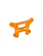 Traxxas Shock tower, rear, aluminum (orange-anodized) (fits Sledge)