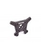 Traxxas Shock tower, front, aluminum (dark titanium-anodized) (fits Sledge)