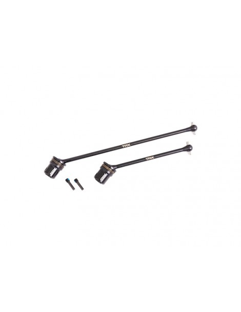 Traxxas Driveshafts, center, assembled (steel constant-velocity), front (1)/ rear (1) (fits Sledge)