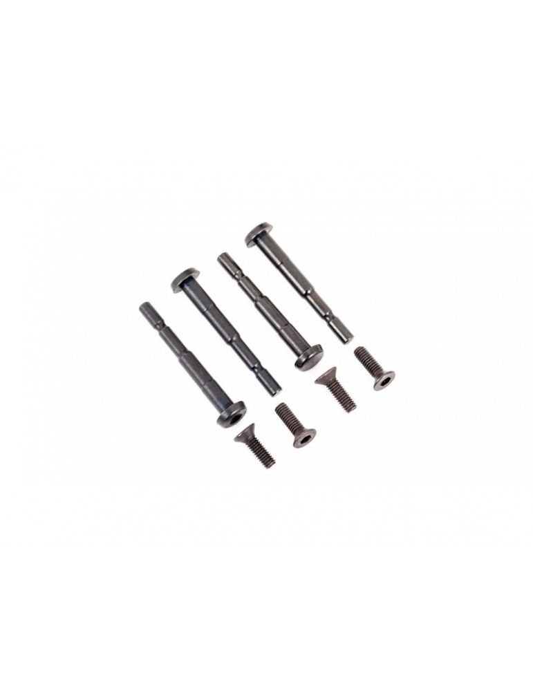 Traxxas Shock pins, hardened steel (front (2), rear (2))/ 2.5x8mm CCS (4)