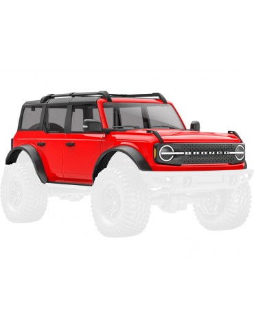 Traxxas Body, Ford Bronco (2021), complete, red