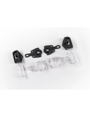 Traxxas LED lenses, body, front & rear (complete set) (fits 9711 body)