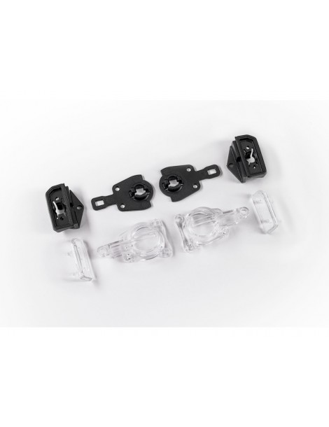 Traxxas LED lenses, body, front & rear (complete set) (fits 9711 body)