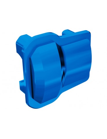 Traxxas Axle cover, front or rear (blue) (2)