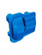 Traxxas Axle cover, front or rear (blue) (2)