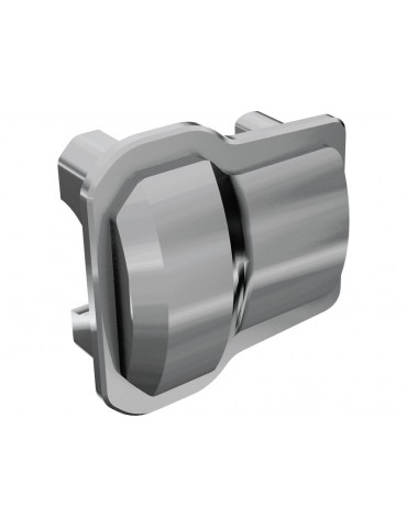 Traxxas Axle cover, front or rear (grey) (2)